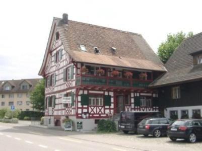 Hotel Restaurant Pizzeria Rotes Haus Münsterlingen Extérieur photo